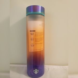 Starbucks Ombre Glass Water Bottle